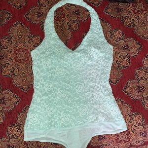 Bebe halter bodysuit